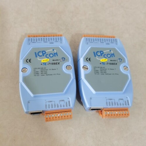 议价A117*ICP CON模块I-7188EX CPU 80188-40带网口实图二手