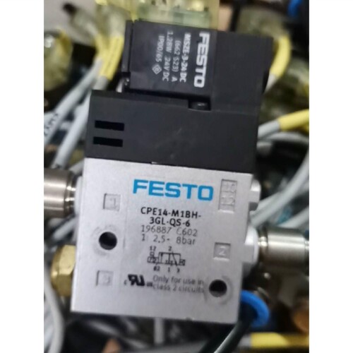 议价FESTO电磁阀CPE14-M1BH-3GL-QS-6