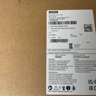 议价【议价】3RK1308-0AD00-0CP0 高性能直接起动器