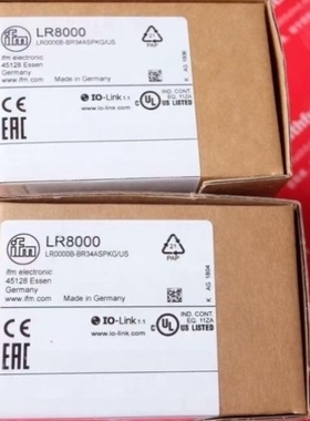 议价IFM LR8000 易福门全新电子液位传感器 LR0000