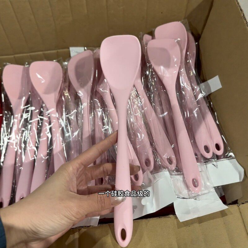 食品级硅胶鸭嘴铲不粘锅耐高温