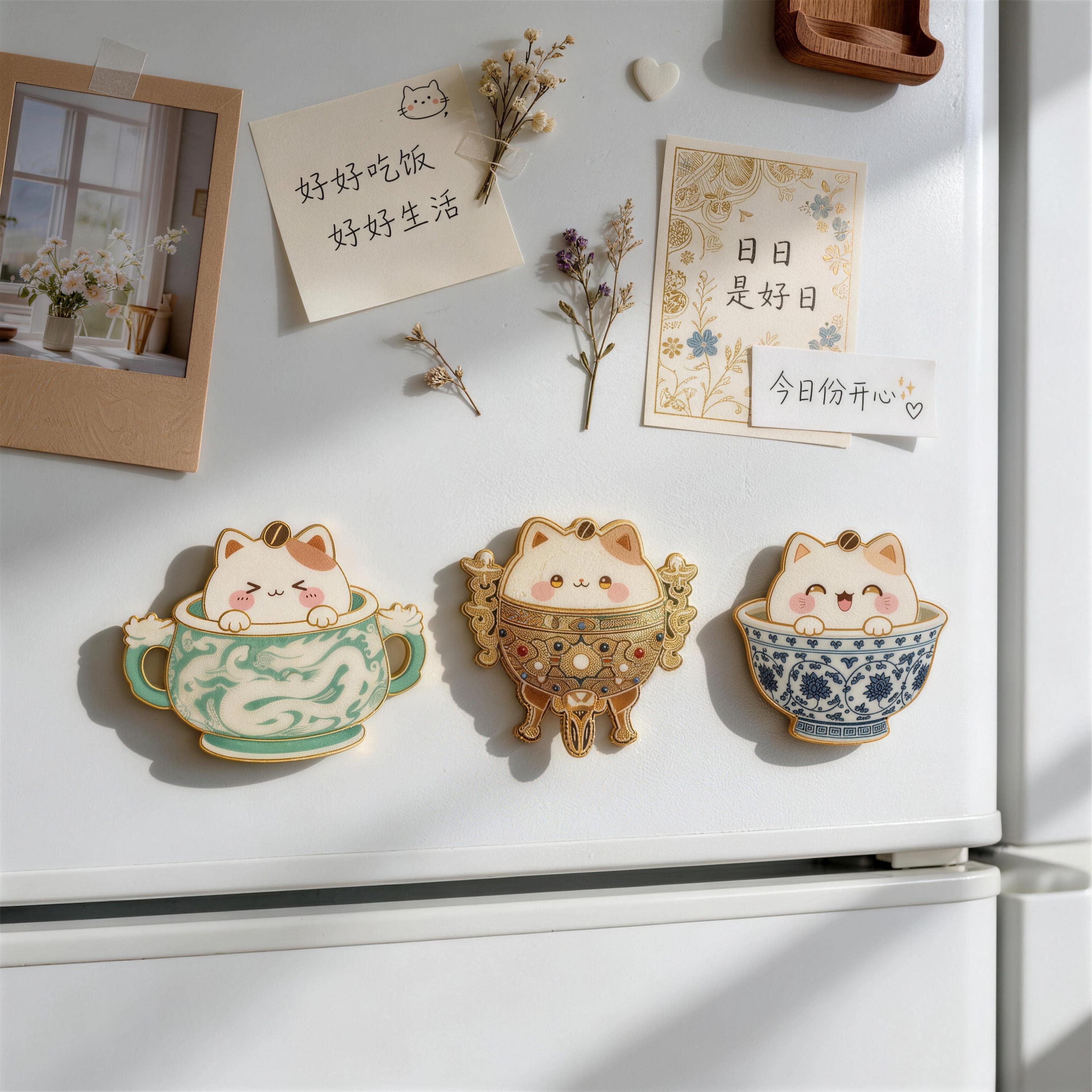 【露茉X宫里的世界】联名冰箱贴品牌周边磁吸可爱盲盒