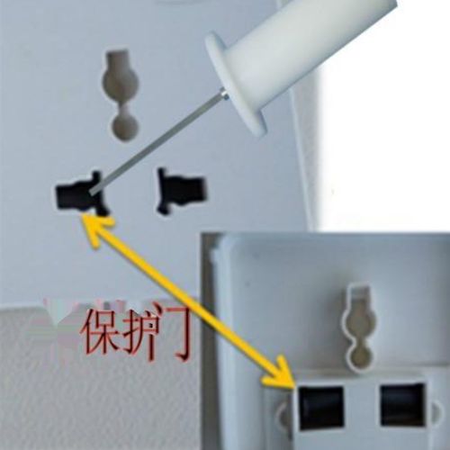 插座保护门探针 带1N20N推力试验F探棒 插座防触电测试针安全量规