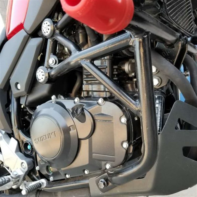 保险杠保险杠旅行防p摔DL250边箱前护杠护杠后特技杠竞技版