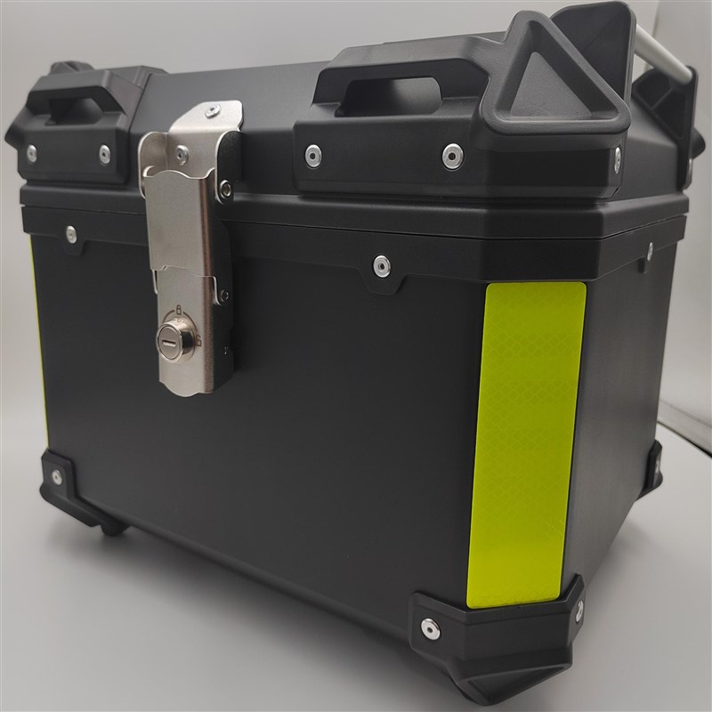 电动车尾箱摩托车新款大容量非铝合金E快拆45L通用塑料PP后备箱