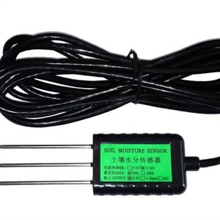 土壤湿度传感器 土壤墒情 50% 20mA输出 量程0L 土壤水分传感器