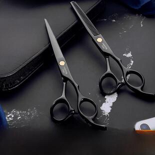 采购产品特别的真正的美发和理发工件，自剪平牙剪刀，刘海稀疏剪