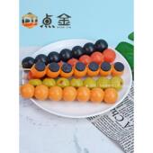 彷真糖葫芦鸡蛋仔串串模型竹签夜市甜品摆摊道具装 饰拍摄展示定制