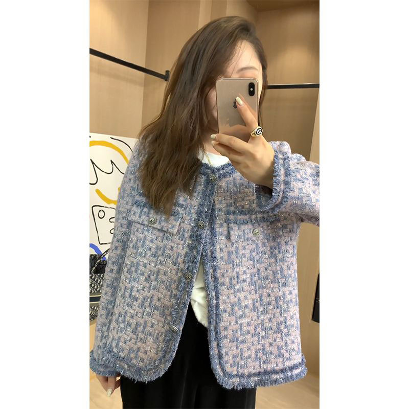 300斤大码女装胖mm小香风外套