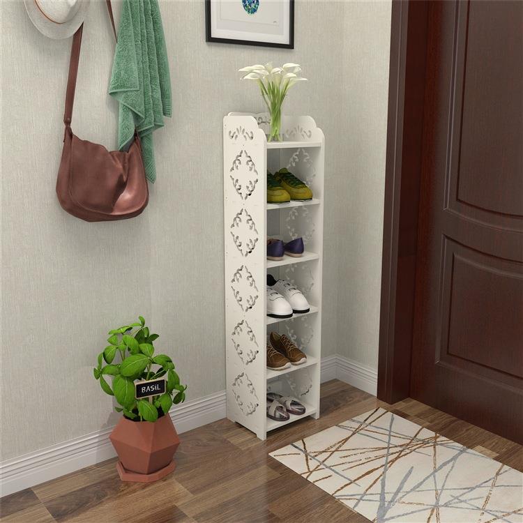 迷你简易门口鞋架小拖鞋多层窄鞋柜经济型省空间