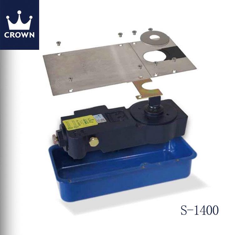 上海承重150KG重型S-1400玻璃金属铜门有框门地弹簧