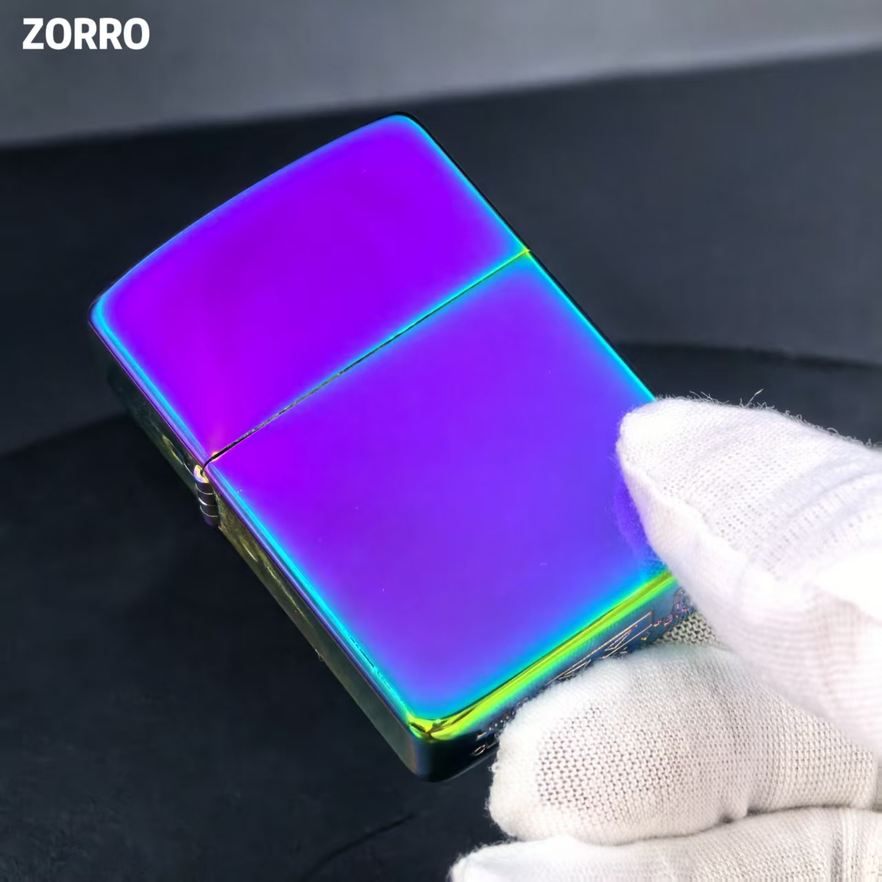 ZORRO佐罗910s幻彩盔甲光板煤油打火机1941复刻版煤油机送男友