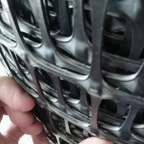 土工格栅塑胶围栏网抗老化耐酸碱