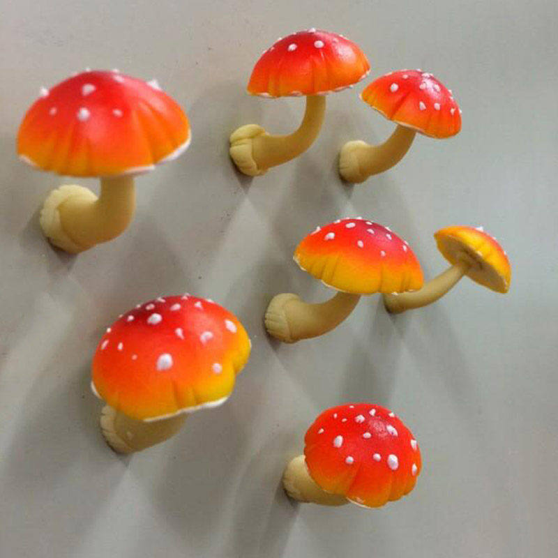 预售#  第1弹 蘑菇冰箱贴  金针香菇菌菇磁铁装饰扭蛋