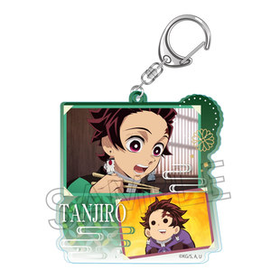 预订#  TWINCRE 鬼灭之刃 TV场面写拼贴亚克力方挂件 0331 周边