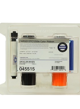 极速法哥C50证卡机045515彩色带DTC1250E制卡机045500X色带芯架07