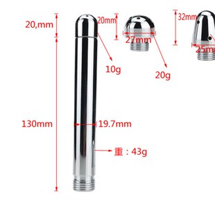 极速Happygo, Shower Enema Watyer Nozzle 3 style Plug Head En