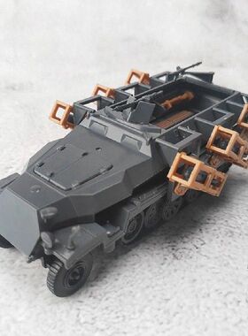 极速1:72 Scale WWII German SdKfz 251 HTank Model Kit 4D Plas