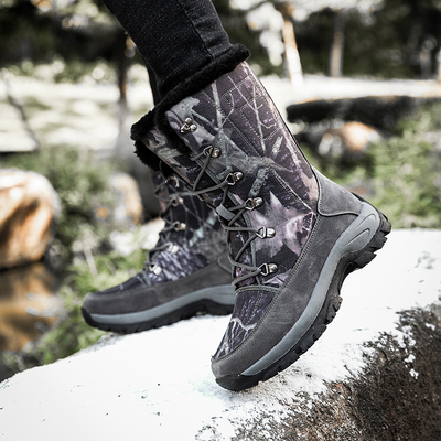 极速Men Boots 2021 New Winter Shoes MeIn Snow Boots Waterpro