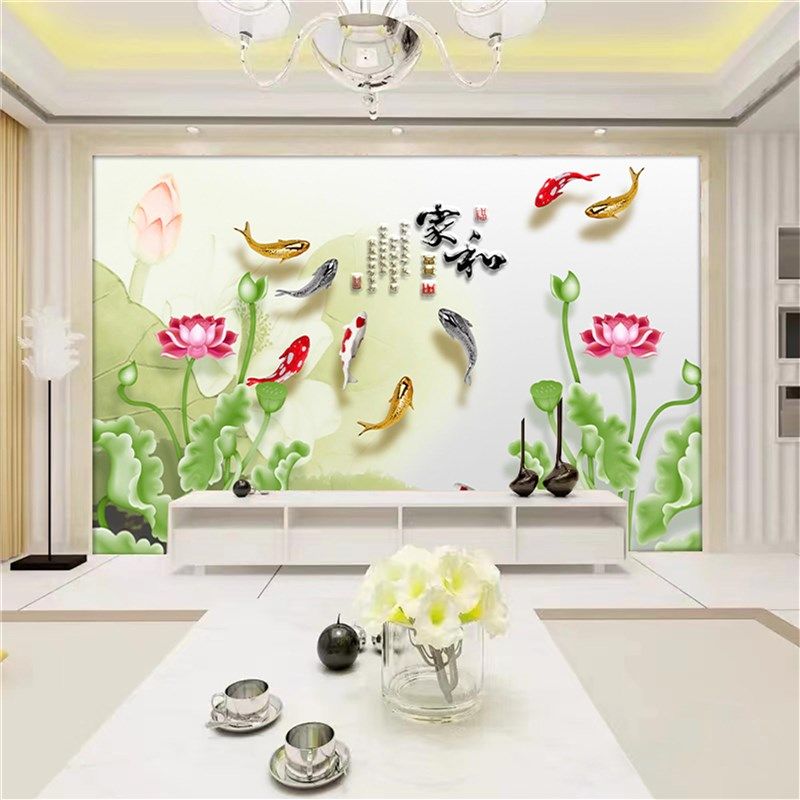极速2022新款电视背景墙壁纸装饰E壁画影视墙布老人房卧室客厅防,家装主材,定制壁画,淘宝优惠券,粉丝福利购,淘宝优惠卷