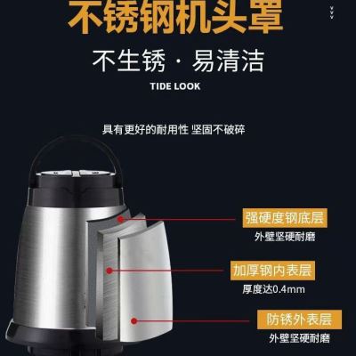 极速破碎机一机三用n绞肉机电动蒜蓉机玻璃碗商用料理搅拌碎菜机