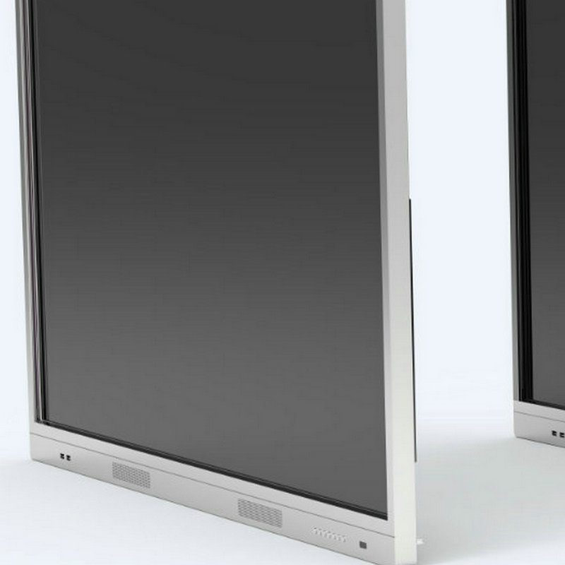 极速55寸电子白板平板触摸智能壁挂广告机L显示器多媒体教学会议A