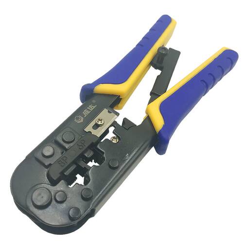 极速。威达网路线压线钳子压w水晶头压线钳家用多功能网路钳工具