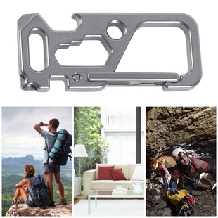 极速Outdoor Keychain TitaniumC Alloy Carabiner Keychain