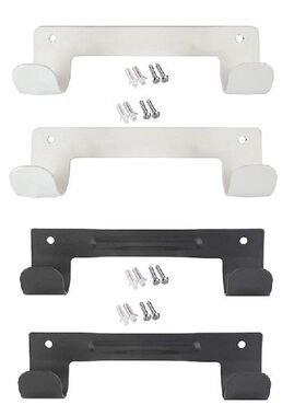 极速2Pack Ironing Board Hanger,Wall Ironing Board HoldZer Fo