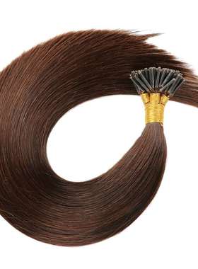 极速100 Bunch Bang Bangs Hair #2 Hair Extension I-tip human