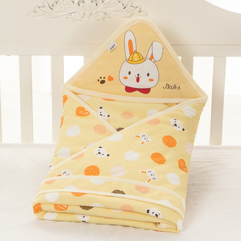 极速婴儿抱被夏季薄款p新生儿用品初生宝宝包被春季外出包巾抱毯