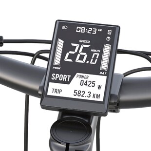 极速锂电动助力车力矩电动自行车9线电机专用速度里W程表码表改装