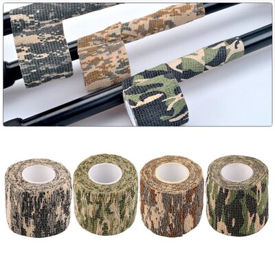 极速Elastic Wrap Tape Army Adhesive Outdoor Hunting WCamoufl