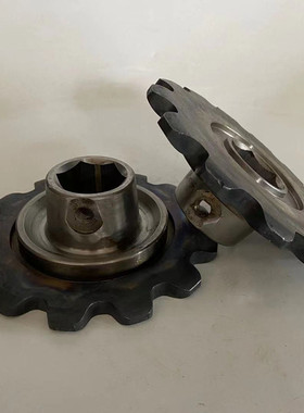 极速久保田988plus 1008收割机喂入输送链轮EX10U8过桥链齿宽齿防