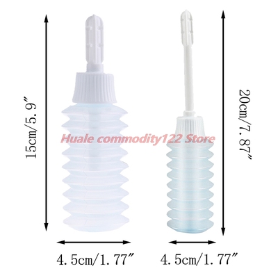 极速New Refusable Vaginal Anal Douche Retractable Vagina Was