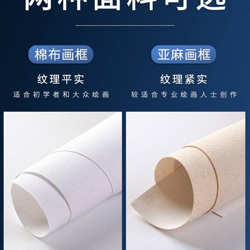 极速新款油画框外框带画布喷绘挂画相框定制大尺寸圆X形装裱丙烯