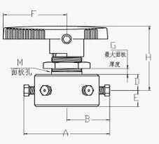 极速。实不锈钢316L六通阀 质量色谱进样K器保证 上乘六通球阀验