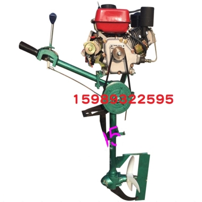 速发2020新款 汽油推进器挂桨机柴油机推进器汽油马达船挂机船用挂
