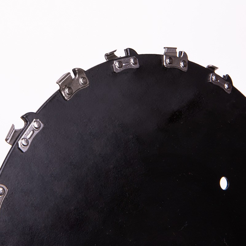 割草机刀片链条盘打草头9寸230mm20刀链条锯齿刀割灌机配件一体盘