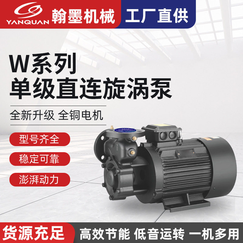 W系列单级直连漩涡泵旋涡
