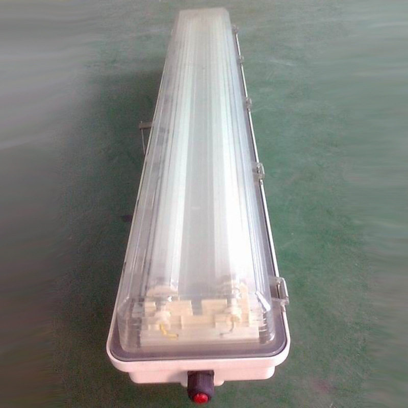 BAY51-Q防爆防腐全塑荧光灯 led三防应急日光支架灯1*18/2*18W