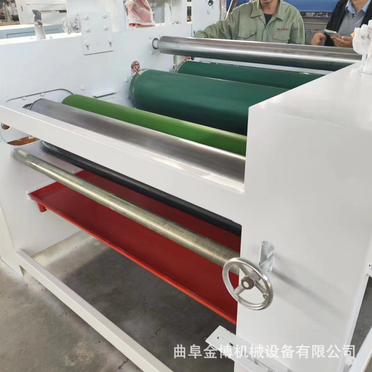 全自动热胶涂胶机PUR胶平贴生产线镀锌钢卷防火板复合机