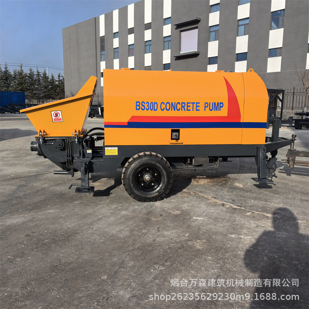 细石砂浆混凝土输送泵小型地泵二次结构浇筑泵二次构造柱泵上料机
