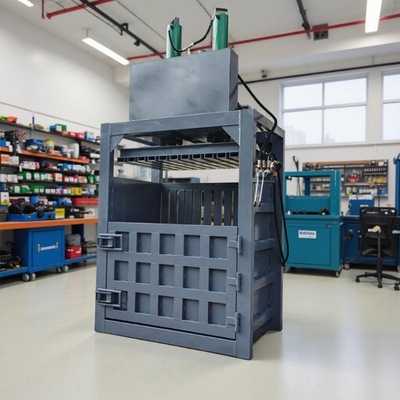 立式半自动液压打包机 现货废纸编织袋打包机 多功能压块机