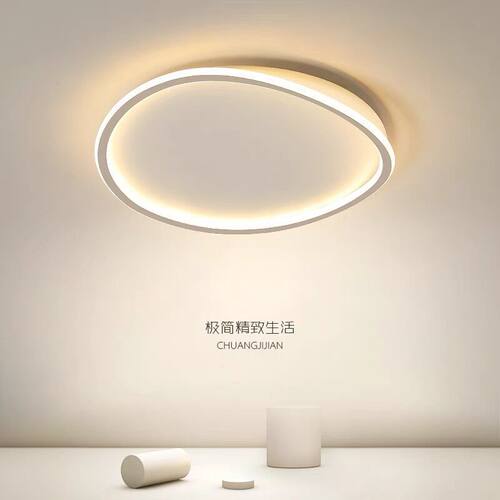 北欧设计师创意LED圆形吸顶灯