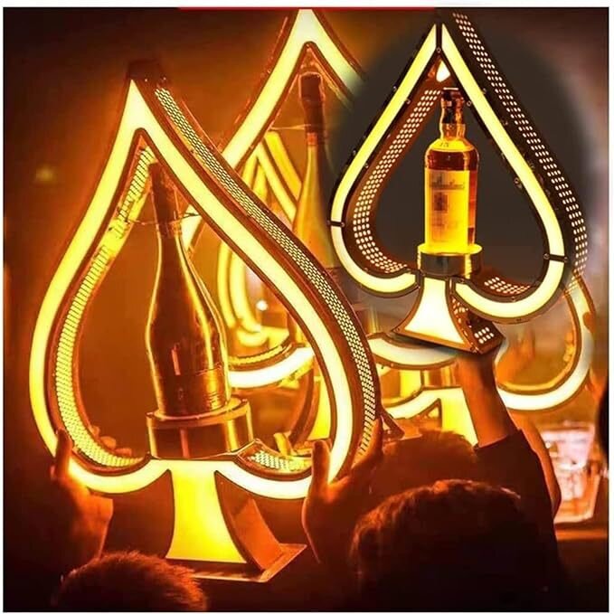 黑桃A发光酒座 LED BOTTLE PRESENTER