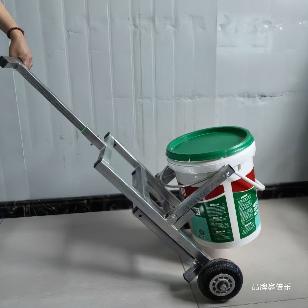 工地水泥推车瓦工工具折叠便携抬砂浆瓷砖胶手推车家用倒水小推车