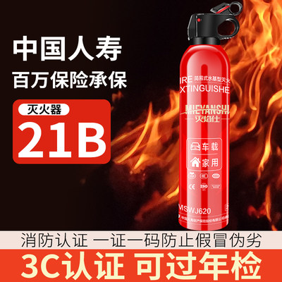 水基车载灭火器灭焰仕车载灭火器