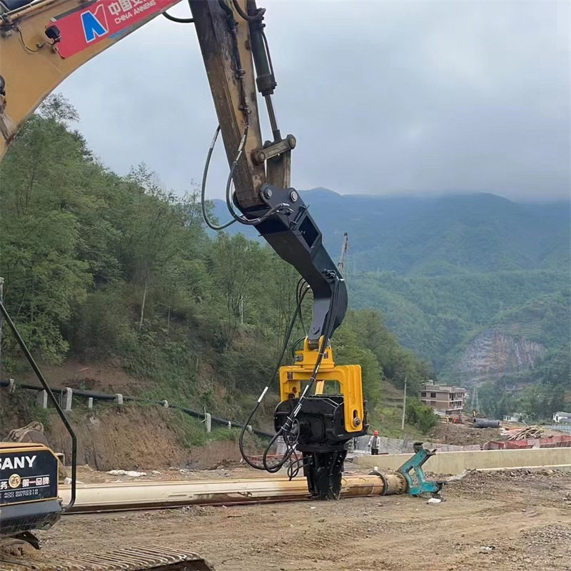 全液压静力压桩机挖机改装330型振动式沉桩打拔桩锤,五金/工具,打桩机,淘宝优惠券,粉丝福利购,淘宝优惠卷