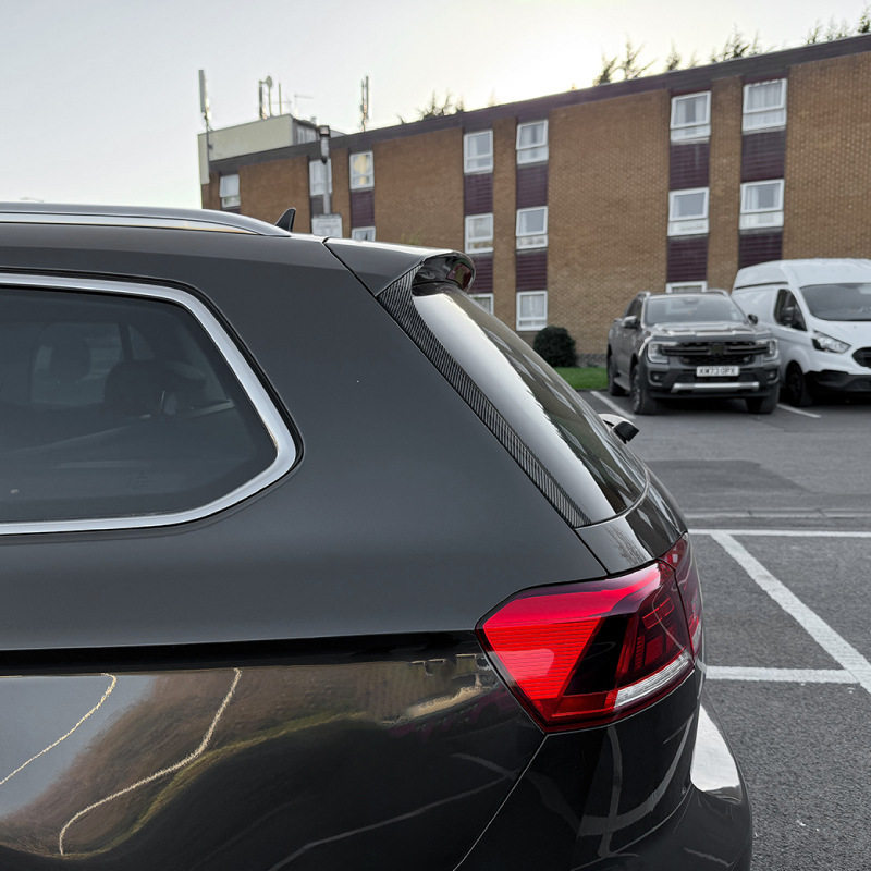 适用大众蔚揽Passat B8 B8.5旅行版侧翼尾翼车贴扰流板外饰改装